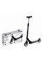 Cool Steering Folding Scooter Height Adjustable Children's Scooter Gray 8+ - 5