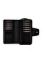 Lobby Genuine Leather Black Portfolio Women's Wallet - 3