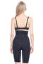 Women's Black Seamless Long Leg Boxer Corset Mı16skr00006 - 3