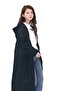 Black Eva Raincoat Water And Windproof Men And Women Unisex Outdoor Xl Size