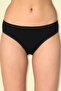 Women's Black Viscose Non-Marking Slip Panties 3 Pieces