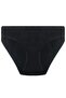 Women's Black Viscose Non-Marking Slip Panties 3 Pieces - 2