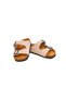 Genuine Leather Powder Children's Slippers - 5