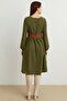 Women's Khaki Dress - 3