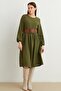 Women's Khaki Dress - 5