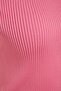 Pembe Tek Kol Fiyonk Detaylı Triko Bluz TPRSS22BZ0166 - 9
