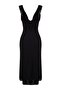Black Lined Woven Elegant Evening Dress TPRSS23EL00456 - 7