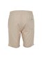 Ecru Regular Fit 100% Cotton Linen Look Shorts Tmnss23Sr00030 - 13