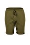 Limited Edition Khaki Regular 100% Cotton Label Detailed Textured Shorts & Bermuda Tmnss23Sr00032 - 11