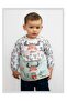 Bebechi Wearable Liquid Proof Long Sleeve Food and Activity Bib with Pocket (Panda - Deer) - 3