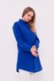 Boyfriend Classic Hidden Pat Sax Blue Women's Shirt - 2