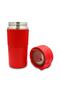 304 Stainless Steel 400 Ml Tea Coffee Cup Thermos with Non-Slip Rubber Locked Lid and Strainer Filter - 5