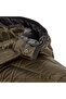 Men's Feather Padded Hooded Zippered Khaki Jacket C0p2008-044 - 6