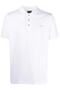 Men's Polo Neck Organic Cotton Long Sleeve White Polo Neck T-Shirt 21411239 -010