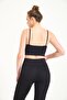 Women's Seamless Knitted Corded Thin Strap Corded Sports Bustier 9003 - 7