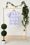 Girl's Short Sleeve Patterned Crew Neck Anti-Sweat, Soft Comfortable 100% Cotton Combed T-shirt - 5