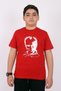 White Red Black Ataturk Printed Children's T-Shirt Girls Boys Unisex Cotton - 5