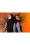 ملابس السباحة ذات الأكمام المخططة - 4