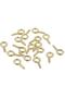 100Pcs Mixed Epoxy Resin Keychain Pendant Jewelry Nails / Jewelry Earrings Nails - 2