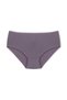 Magenta Cotton Ribbed High Waist Large Size Women's Panties