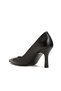 Siyah Deri Stiletto - 3