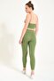 Women's Seamless Knitted Corded Thin Strap Corded Sports Bustier 9003 - 6