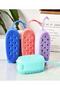 Practical Double Sided Silicone Bath Scrub - Sponge Bath Washcloth - 6