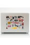 Set of 64 Punk Rock Pop Vintage Stickers - Scrapbook Bullet Journal - 3