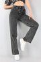 Santa 90's Colorfast Smoked Palazzo Wideleg Jean Women's Power Lycra Women's High Waist Collector