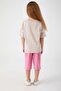 Base. Polo Assn 1408 Spot Processing Capri Suit for Girls - 5