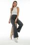 Santa 90's Colorfast Smoked Palazzo Wideleg Jean Women's Power Lycra Women's High Waist Collector - 3