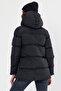 Women's Black Waterproof and Windproof Hooded Zip-Up Winter Puffer Coat & Jacket & Parka - 97 - 6