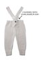 Cross Strap Adjustable Length Flexible Knitwear Salopet Leggings Jumpsuit Baby Kids - 2