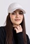 Hat Plush Pompom Fabric White - 8