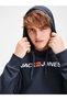Jack&Jones Men's Ecorp Old Logo Sweat Hood Noos 12137054 - 3