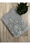 Aksera Velvet Gray Hand and Face Towel 50/90cm - 2