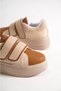 Venice Tt Laceless Velcro Orthopedic Sole Women's Sports Sneaker Shoes Skin/Brown - 5