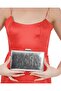 Silver Color Patent Leather Evening Bag Evening Bag Wedding Engagement Bag - 2