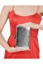Silver Color Patent Leather Evening Bag Evening Bag Wedding Engagement Bag - 3