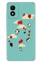 303 Case Silicone Patterned Illustrated Uv Cover Flying Penguins - 2