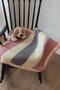 Hand Knitted Stroller Size Baby Blanket - 2