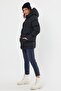 Women's Black Waterproof and Windproof Hooded Zip-Up Winter Puffer Coat & Jacket & Parka - 97 - 4