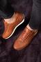 Plain Genuine Leather Men's Daily Shoes, Casual Shoes, 100% Leather Shoes - 7