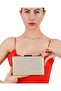 Gold Color Silvery Evening Bag Evening Bag Engagement Wedding Bag