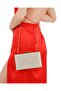 Gold Color Silvery Evening Bag Evening Bag Engagement Wedding Bag - 3