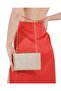 Rose Gold Color Silvery Evening Bag Evening Bag Engagement Wedding Bag - 4