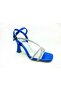 8 Cm Heeled Shoes Cobalt Blue 13 Y-082 - 2