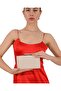 Light Skin Nude Color Matte Leather Skin Leather Evening Bag Evening Bag Engagement Wedding Bag - 3
