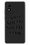 303 Case Silicone Patterned Illustrated Uv Cover Anti Social - 2