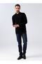 Polo Neck Men's Sweatshirt Without Pockets Regular Fit - 2